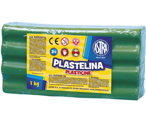 Astra Plasticine 1kg, green