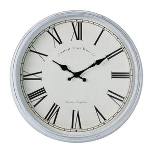 Wall Clock Splendid Hilton 40.5 x 40.5 cm, white