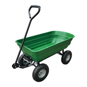Plastic Garden Cart 75L