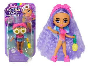 Barbie Extra Mini Minis Travel Doll With Beach Fashion HPN06 3+