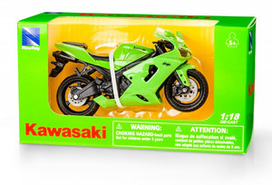 Motorcycle Kawasaki Ninja ZX-6RR 1:18 5+