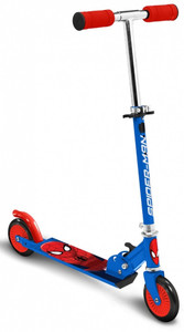 Pulio Scooter Marvel Spider-Man Boys Foot brakes, blue/red 4+