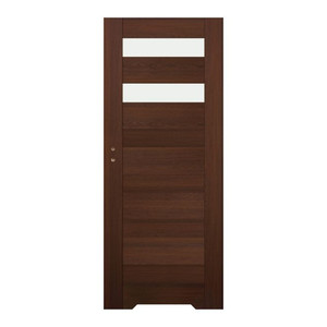 Internal Door Trame 60, undercut, right, north walnut