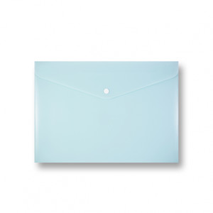 Document Wallet Plastic Folder PP A5, pastel green