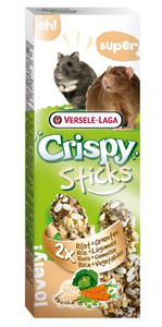 Versele-Laga Crispy Sticks Hamster & Rat Rice & Vegetables 110g