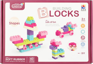 Building Blocks Junior Soft 40pcs 3+