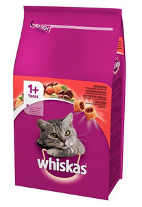 Whiskas Cat Food with Beef 1.4kg