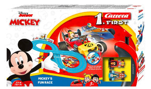 Carrera First Disney Mickey Fun Race Track 2.4m 3+