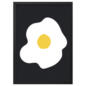 RÖDALM Frame with poster, sunny-side up, 50x70 cm