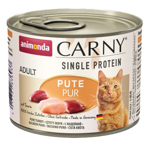 Animonda Carny Single Protein Adult Turkey Cat Food Can 200g