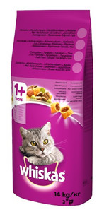 Whiskas Cat Food Adult Chicken & Vegetables 14kg