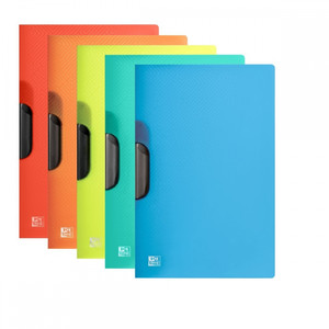 Clip File Folder Report File A4 PP Urban 1pc, assorted colours