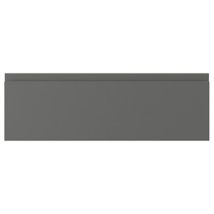 VOXTORP Drawer front, dark grey, 60x20 cm