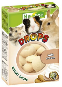 Nestor Biscuit Drops with Cream for Rodents