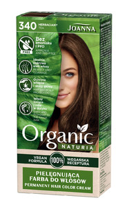Joanna Naturia Organic Permanent Hair Color Cream Vegan no. 340 Tea