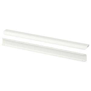 BILLSBRO Handle, white, 520 mm, 2 pack