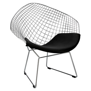 Chair HarryArm, black seat pad