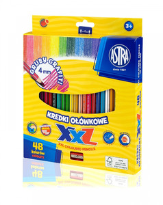 Astra Coloured Pencils XXL 48pcs