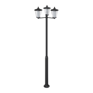 GoodHome Outdoor Lamp Haro 3 x 1000 lm, graphite