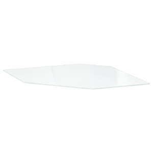 UTRUSTA Shelf for corner wall cabinet, glass, 68 cm