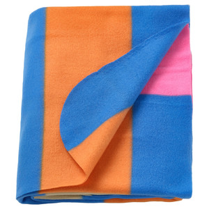 KLIBBKORSÖRT Throw, multicolour, 120x160 cm