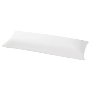 NONNEA Anatomical pillowcase, white, 40x140 cm