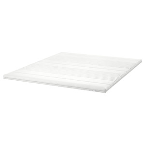 TUSSÖY Mattress pad, white, 180x200 cm