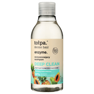 TOŁPA Dermo Hair Enzyme Purifying Shampoo Deep Clean 97% Natural Vegan 300 ml