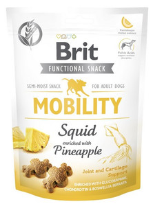 Brit Functional Snack for Adult Dogs Mobility Squid with Pineapple 150g