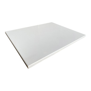 Knap Bathroom Countertop Snow 100.4 x 45.3 x 2 cm, white