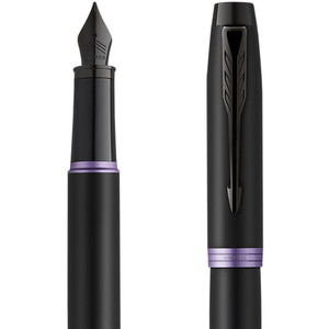 Parker IM Professionals Vibrant Ring Amethyst Purple Fountain Pen