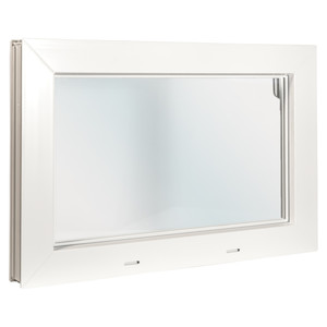 Utility Window ACO PVC 60 x 40 cm, white