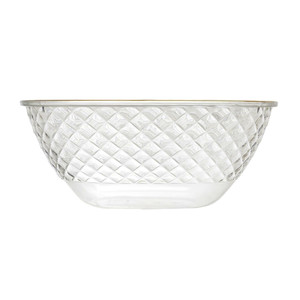 Serving Bowl Mirage 25.6cm, gold ring, plastic