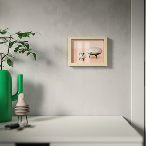 RÖDALM Frame, birch effect, 13x18 cm