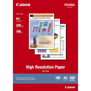 Canon Photo Paper High Resolution HR101 A4 1033A001 200 Sheets