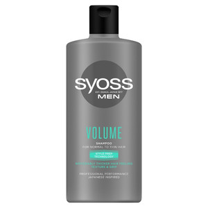 Schwarzkopf Syoss Men Shampoo for Normal to Thin Hair Volume 440ml