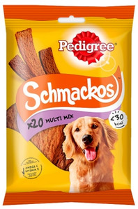 Pedigree Schmackos Multi Mix Dog Treats 144g