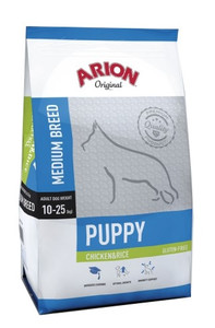 Arion Original Dog Food Puppy Medium Chicken & Rice 12kg