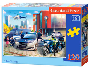 Castorland Children's Puzzle Police Station 120pcs 6+