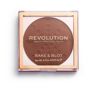 Makeup Revolution Bake & Blot Powder Deep Dark 5.5g