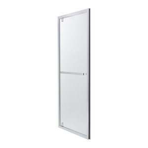 Pivot Shower Door Zilia 90 x 200 cm, inox/clear glass