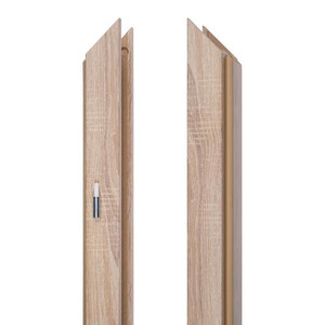 Adjustable Interior Door Frame Jamb 140-180mm, left, sonoma