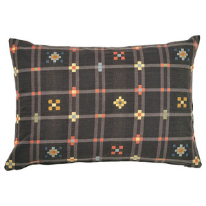 KUSTGRAN Cushion cover, anthracite, 40x58 cm
