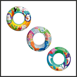 Bestway Inflatable Swim Ring Sea Animals 51cm, 1pc, assorted models