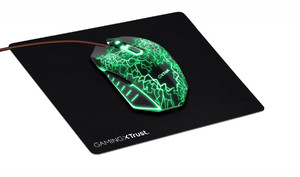 Trust Gaming Mouse and Mousepad Set GXT783X Izza