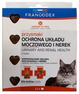 Francodex Urinary and Renal Health Treats for Cats 12pcs