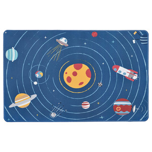 AFTONSPARV Desk pad, space/blue, 38x60 cm