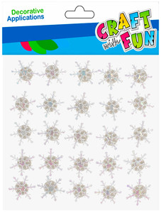Christmas Stickers Snowflakes 25pcs