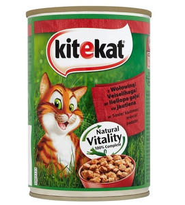 Kitekat Cat Food Beef in Gravy 400g