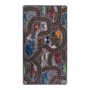 Children's Rug 100 x 180 cm, racing track